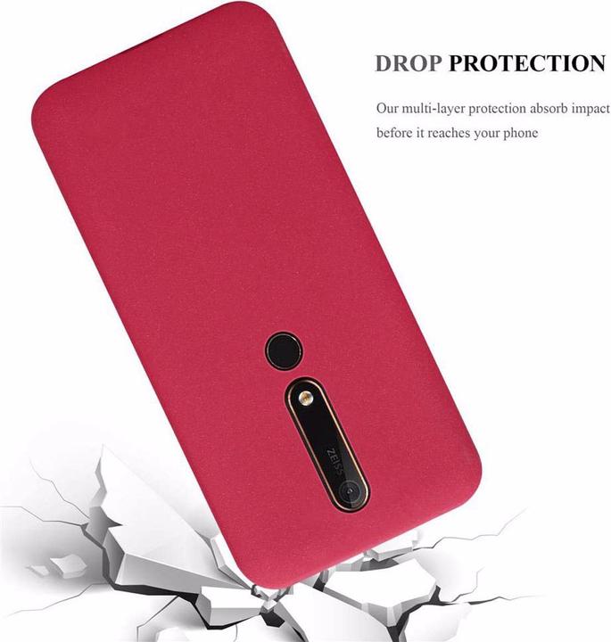 Actual product image Cadorabo TPU Frosted Cover (Nokia 6.1)