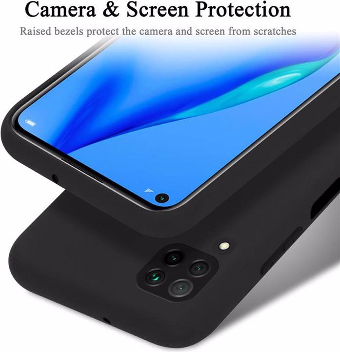 Actual product image Cadorabo TPU Liquid Silicone Case Cover (Huawei Nova 7i, Huawei Nova 6 SE, Huawei P40 Lite)