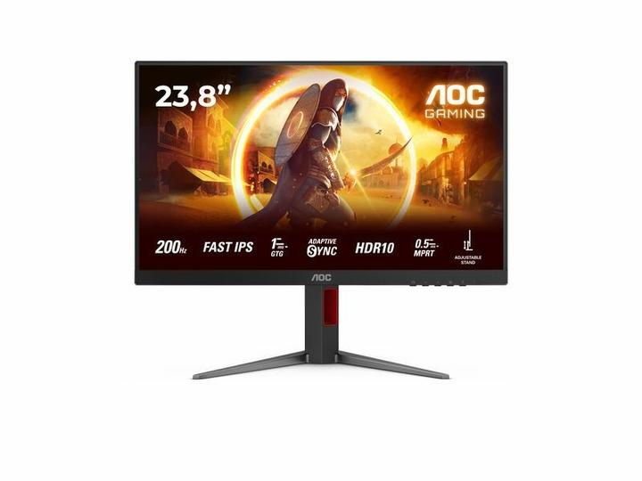 Produktbild AOC 60,5cm (23,8") 24G4HA 16:09 2xHDMI+DP black/red (1920 x 1080 Pixel, 23.80")