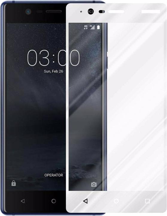 Actual product image Cadorabo Full screen display protection glass (1 Piece, Nokia 3.1)