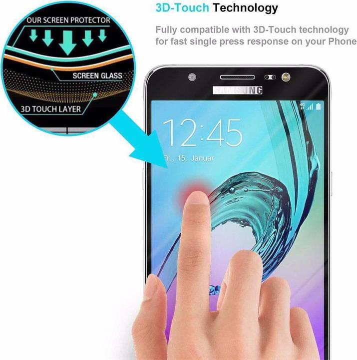 Immagine prodotto Cadorabo Vetro di protezione del display a schermo intero (1 Pezzo/i, Samsung Galaxy J7 2016)