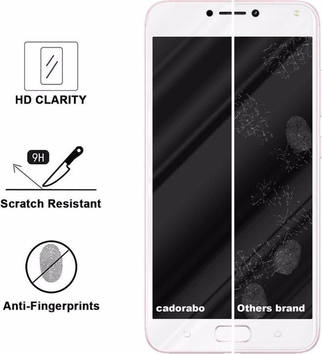 Produktbild Cadorabo Vollbild Displayschutzglas (1 Stück, Asus Zenfone 4 Max)