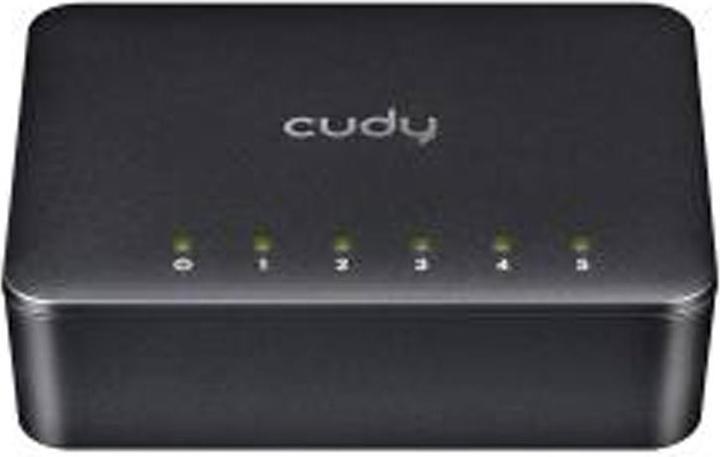 Cudy GS105D switch réseau Gigabit Ethernet (10/100/1000) Noir (5 Ports)
