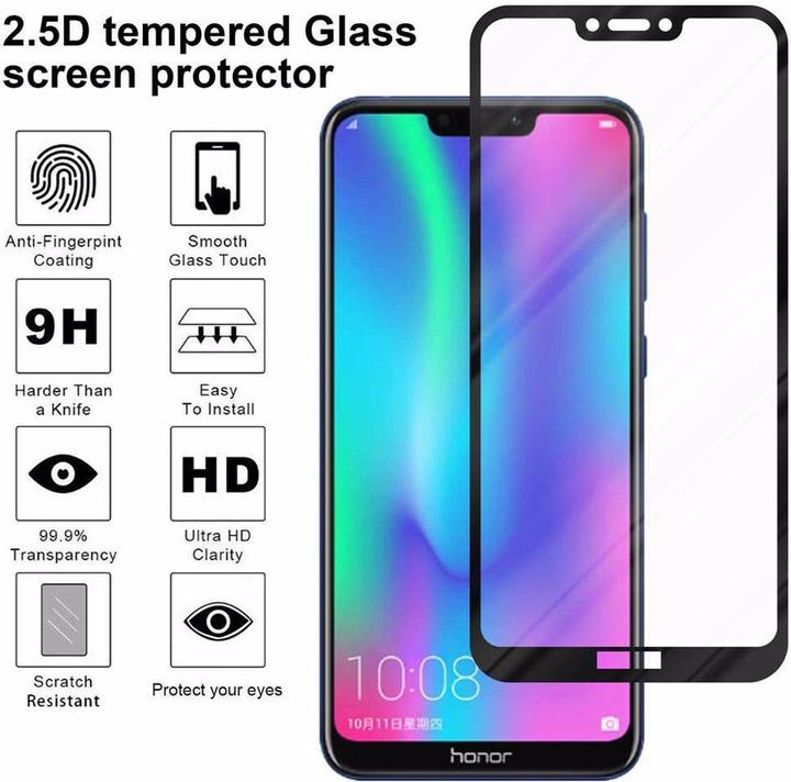 Produktbild Cadorabo Vollbild Displayschutzglas (1 Stück, Honor 8C)