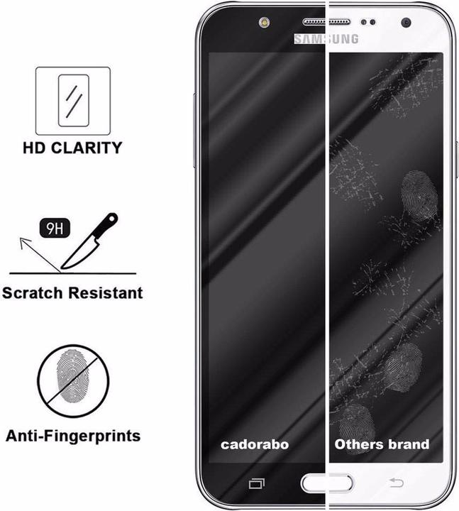 Produktbild Cadorabo Vollbild Displayschutzglas (1 Stück, Samsung Galaxy A7)