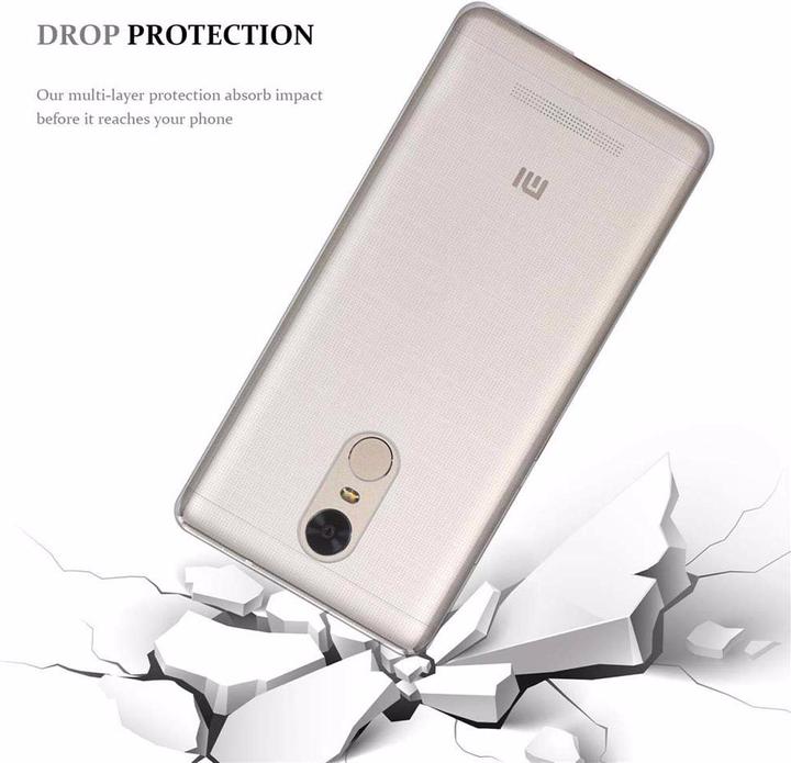 Actual product image Cadorabo TPU Ultra Slim AIR Cover (Xiaomi Mi Note 3)