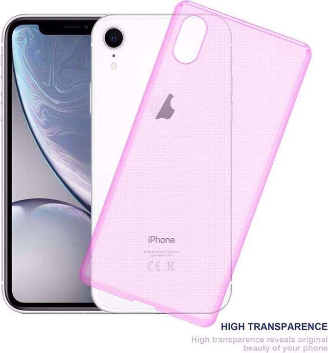 Actual product image Cadorabo TPU Ultra Slim AIR Cover (Apple iPhone XR)
