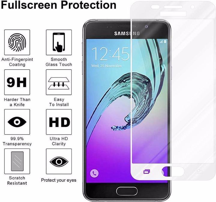 Immagine prodotto Cadorabo Vetro di protezione del display a schermo intero (1 Pezzo/i, Samsung Galaxy A7 (2016))