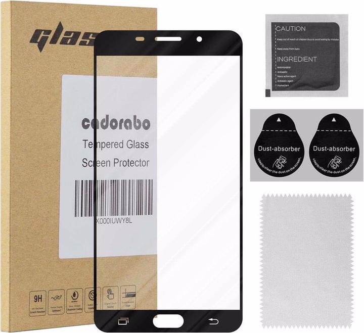 Produktbild Cadorabo Vollbild Displayschutzglas (1 Stück, Samsung Galaxy A9)