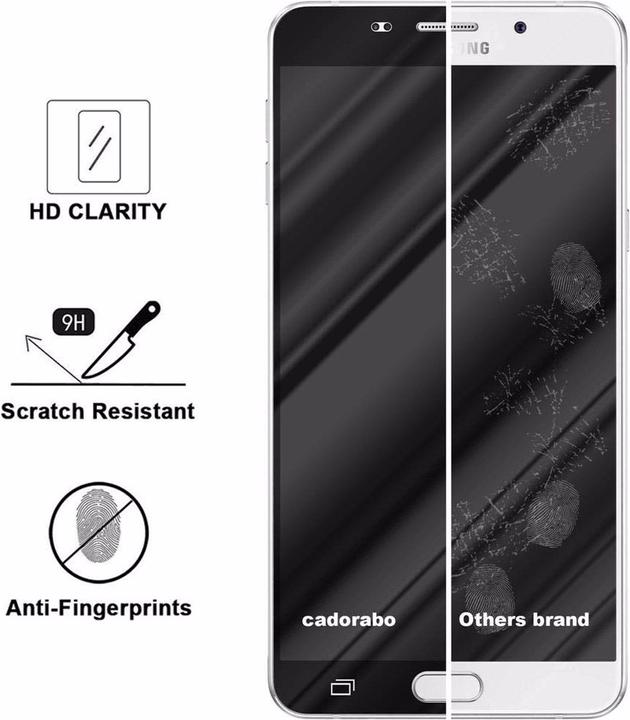 Produktbild Cadorabo Vollbild Displayschutzglas (1 Stück, Samsung Galaxy A9)