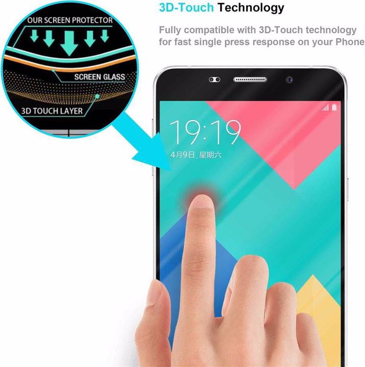 Produktbild Cadorabo Vollbild Displayschutzglas (1 Stück, Samsung Galaxy A9)