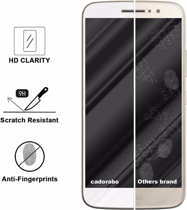 Produktbild Cadorabo Vollbild Displayschutzglas (1 Stück, Motorola Moto M)