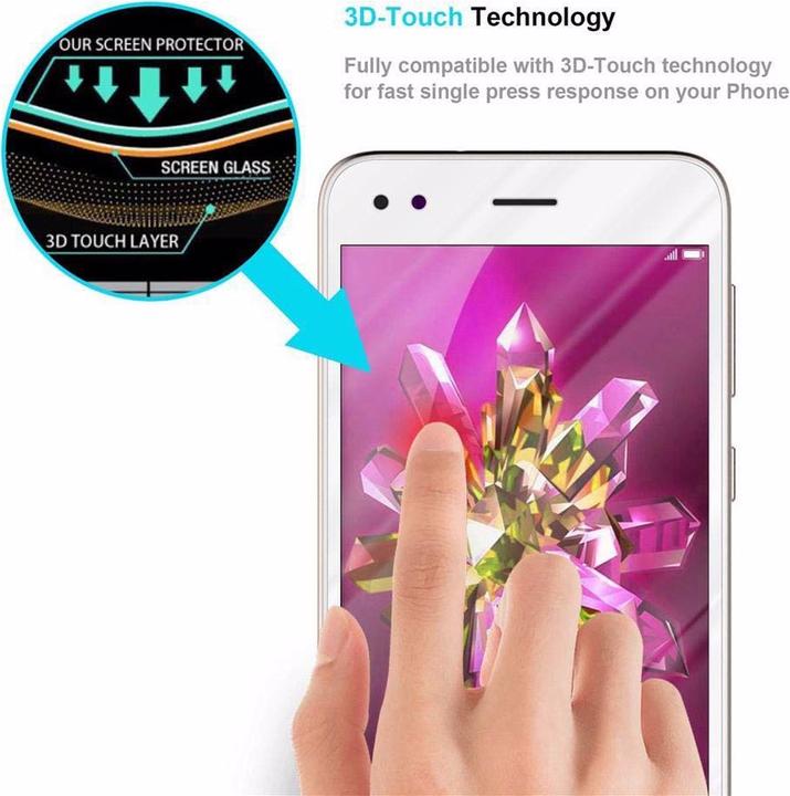 Produktbild Cadorabo Vollbild Displayschutzglas (1 Stück, Huawei Enjoy 7)