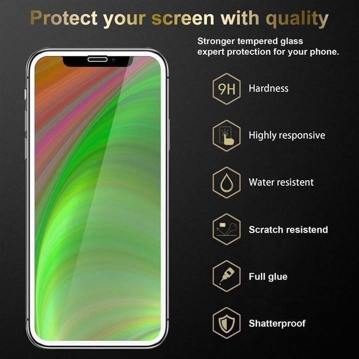 Immagine prodotto Cadorabo Vetro di protezione del display a schermo intero (1 Pezzo/i, Apple iPhone XR)