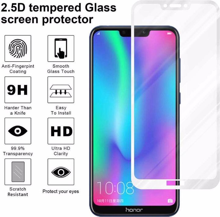 Productafbeelding Cadorabo Volledig schermbeschermend glas (1 Stuk, Honor 8C)