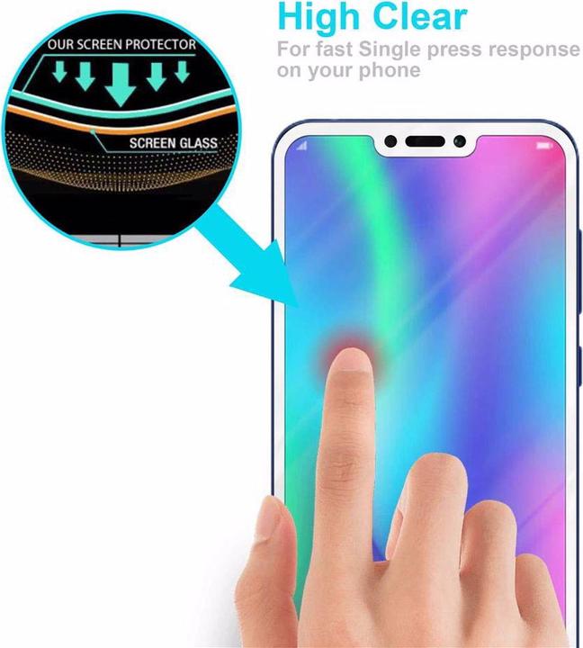 Productafbeelding Cadorabo Volledig schermbeschermend glas (1 Stuk, Honor 8C)