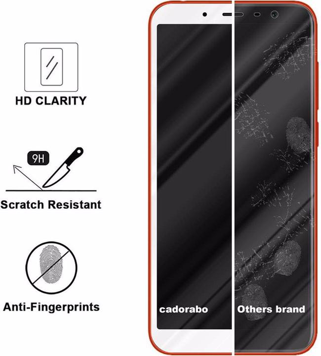 Immagine prodotto Cadorabo Vetro di protezione del display a schermo intero (1 Pezzo/i, Meizu M6T)