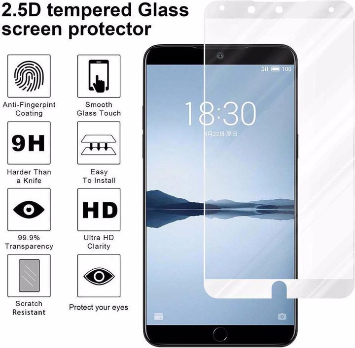 Produktbild Cadorabo Vollbild Displayschutzglas (1 Stück, Meizu 15)