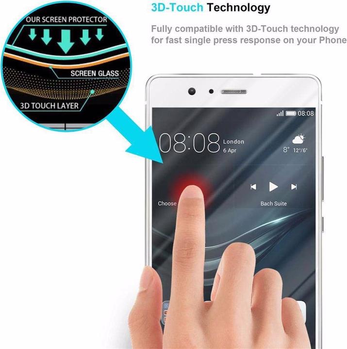 Immagine prodotto Cadorabo Vetro di protezione del display a schermo intero (1 Pezzo/i, Huawei G9 Lite)