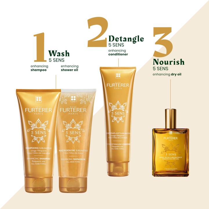 Produktbild Rene Furterer 5 Sens Luxuriöses Trockenöl (100 ml)