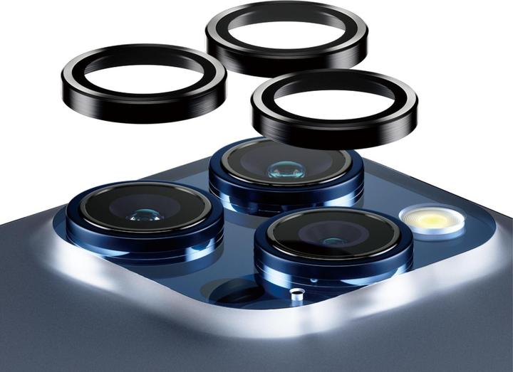 PanzerGlass Hoops Camera Lens Protector (1 Piece, Apple iPhone 15 Pro Max, Apple iPhone 15 Pro)