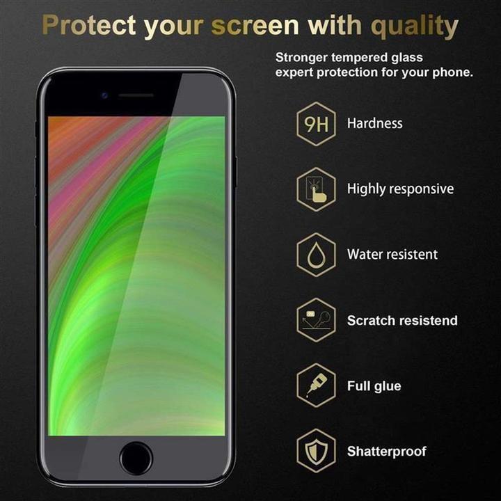 Immagine prodotto Cadorabo Vetro di protezione del display a schermo intero (1 Pezzo/i, Apple iPhone 7 Plus, Apple iPhone 7s Plus)