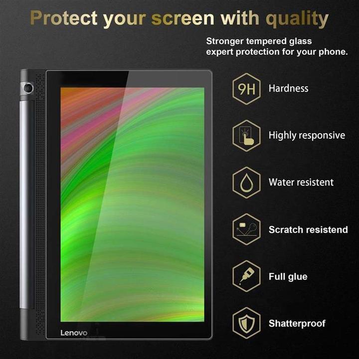 Actual product image Cadorabo display protection glass (3 Piece, Yoga Tablet 3 10'')