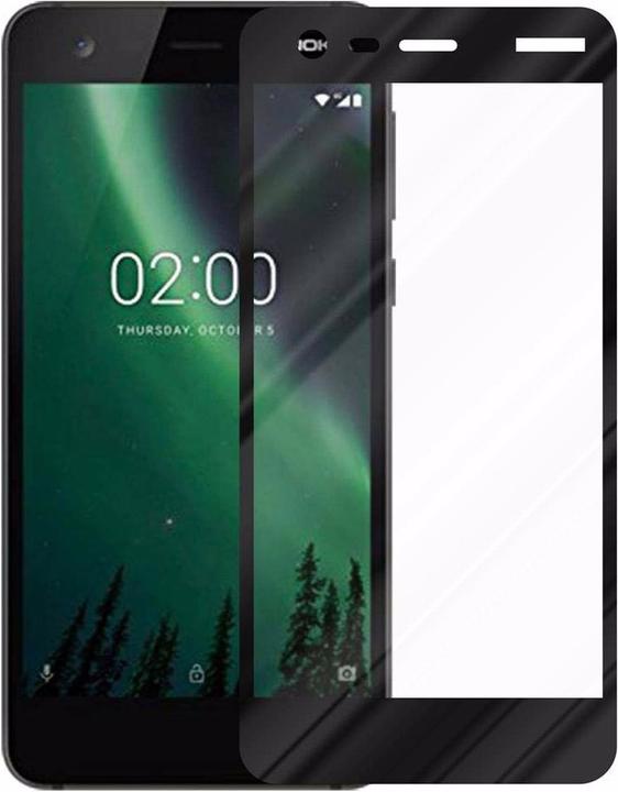 Actual product image Cadorabo Full screen display protection glass (1 Piece, Nokia 2)