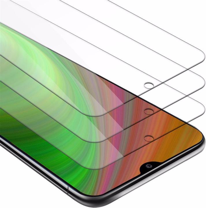 Actual product image Cadorabo display protection glass (3 Piece, Samsung Galaxy A20e)