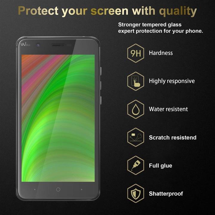 Productafbeelding Cadorabo Glas ter bescherming van het scherm (1 Stuk, Wiko Harry 3)