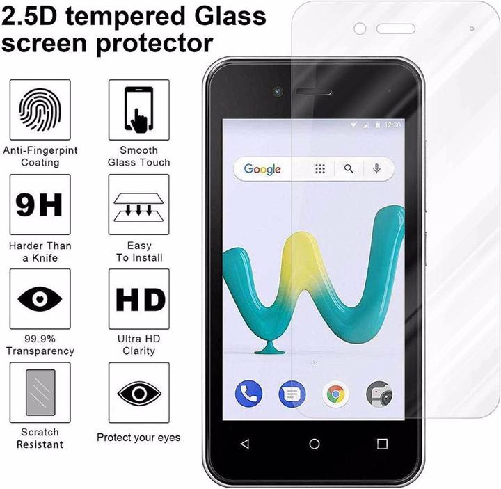 Image du produit Cadorabo Verre de protection d'écran (1 pièce(s), Wiko Sunny 3 Mini)