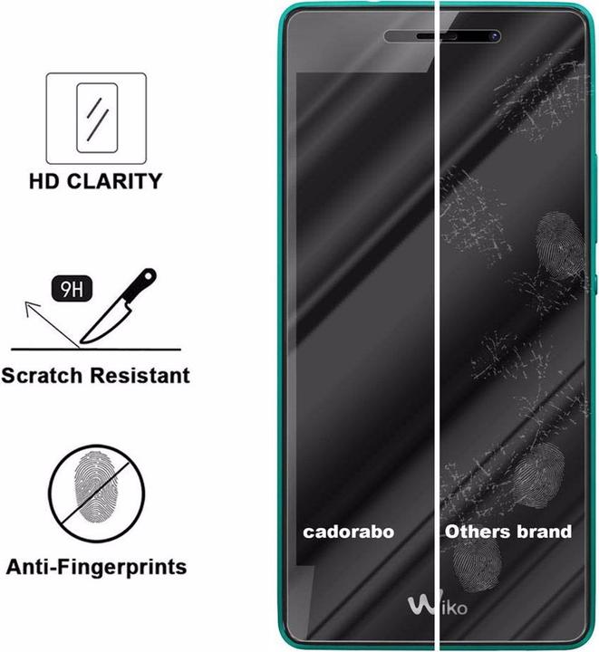 Productafbeelding Cadorabo Glas ter bescherming van het scherm (1 Stuk, Wiko Tommy)