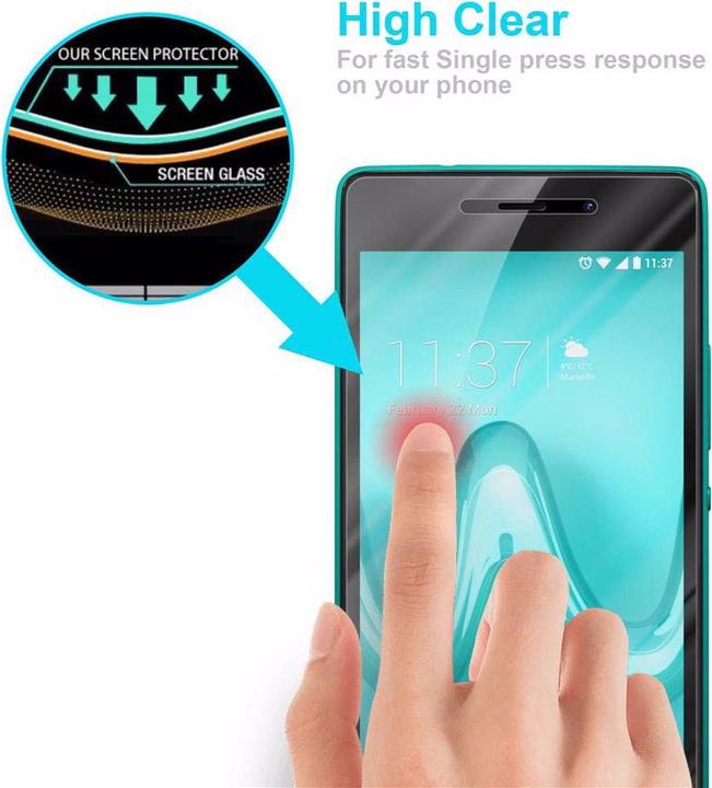 Productafbeelding Cadorabo Glas ter bescherming van het scherm (1 Stuk, Wiko Tommy)