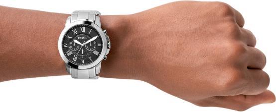 Actual product image Fossil Grant (Analogue wristwatch, Chronograph, 44 mm)