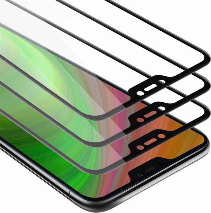 Produktbild Cadorabo Vollbild Displayschutzglas (3 Stück, Xiaomi Mi A2 Lite?, Xiaomi Redmi 6 Pro)