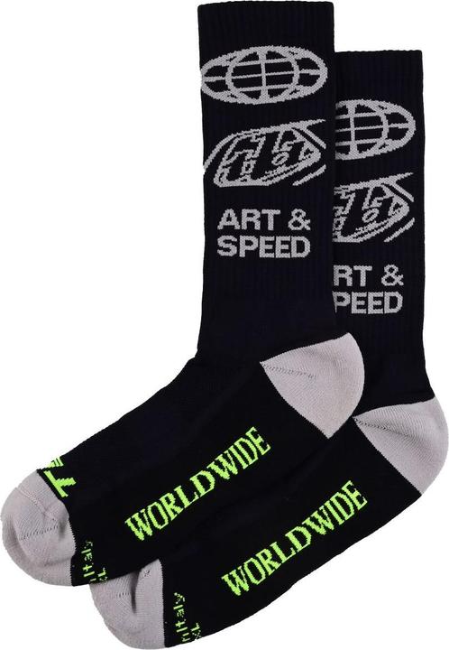 Image du produit Troy Lee Designs Mens Performance Socks, Worldwide, black, L/XL (L/XL)