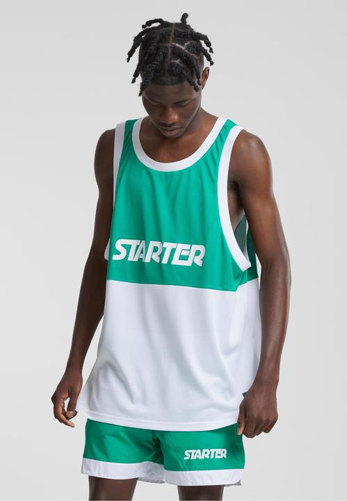 Actual product image Starter Split Mesh Tank Top - 161489 (S/M)