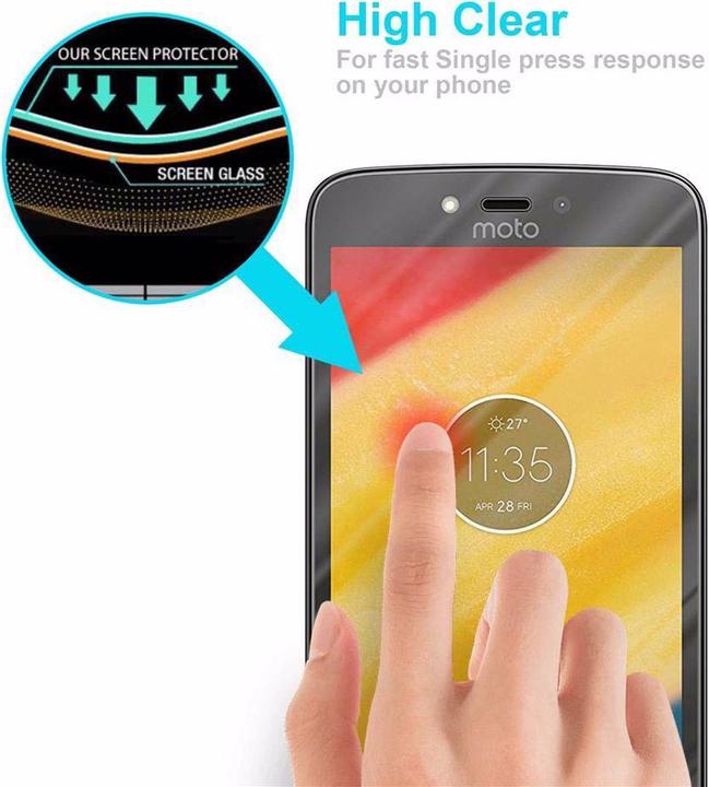 Image du produit Cadorabo Verre de protection d'écran (1 pièce(s), Motorola Moto C)