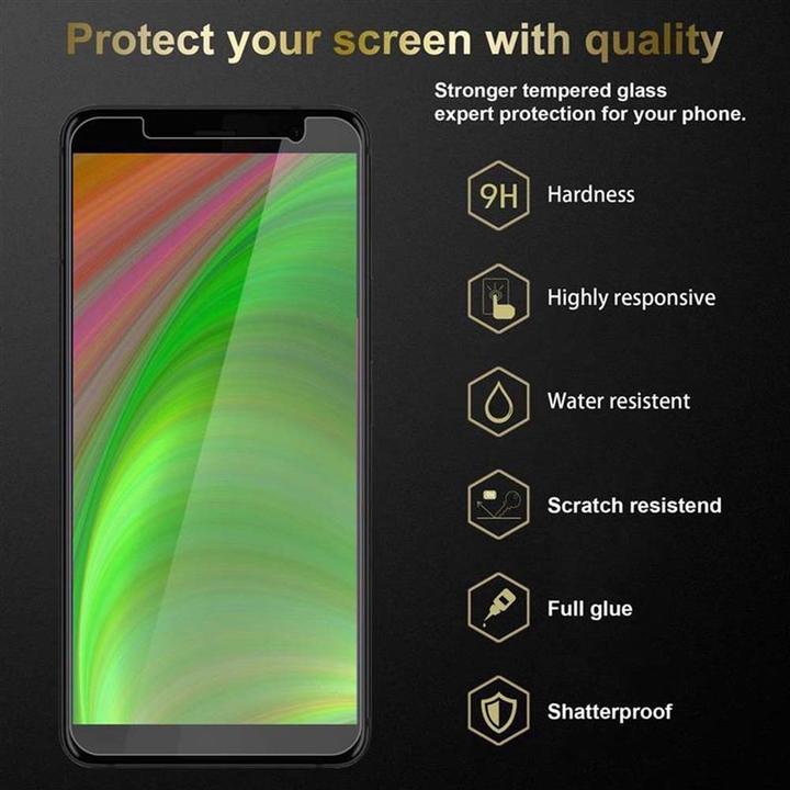 Actual product image Cadorabo Display protection glass (1 Piece, HTC U11+)