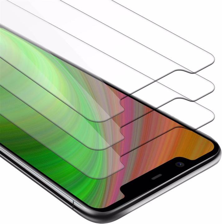 Actual product image Cadorabo Display protection glass (3 Piece, LG X5, Nokia 5.1 Plus)