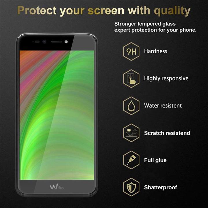 Actual product image Cadorabo Display protection glass (1 Piece, Wiko Upulse Lite)