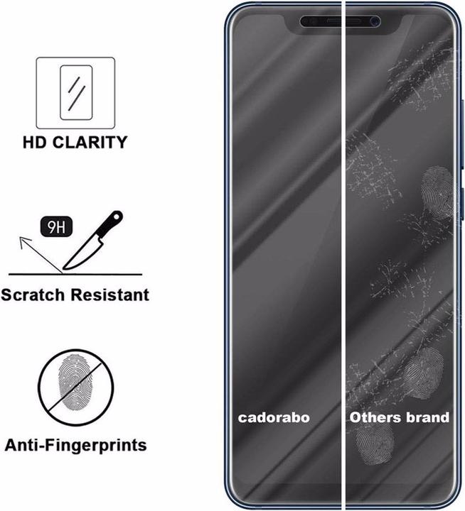 Productafbeelding Cadorabo Glas ter bescherming van het scherm (1 Stuk, ZTE Axon 9 Pro)