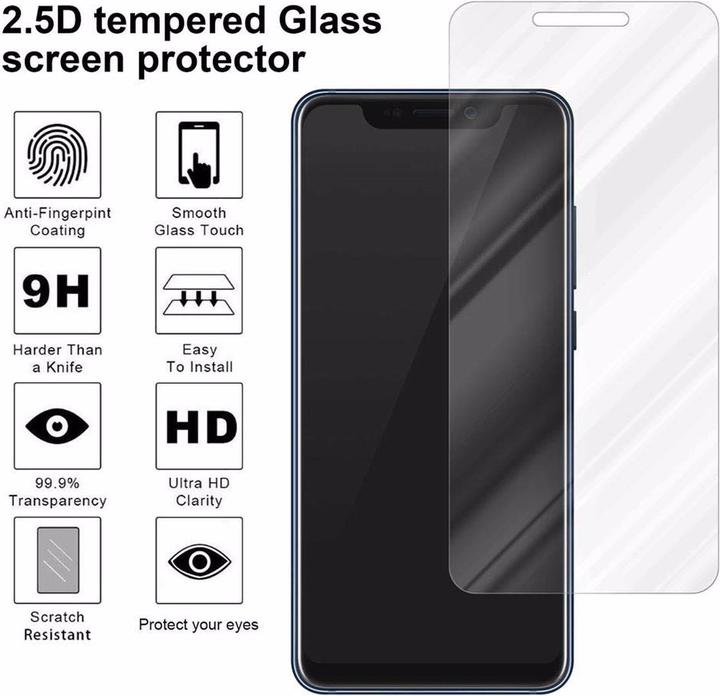 Productafbeelding Cadorabo Glas ter bescherming van het scherm (1 Stuk, ZTE Axon 9 Pro)