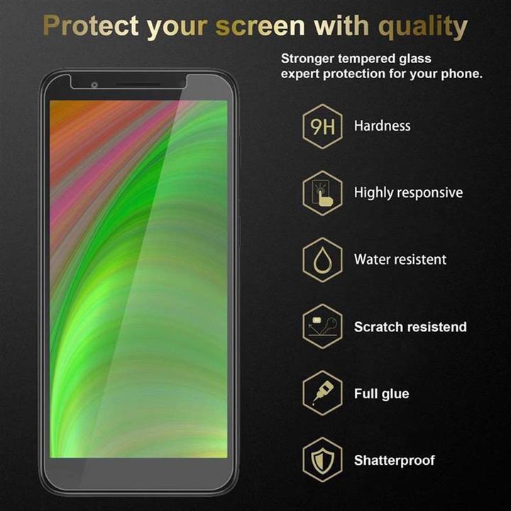 Actual product image Cadorabo Display protection glass (1 Piece, Alcatel 1X (2019))