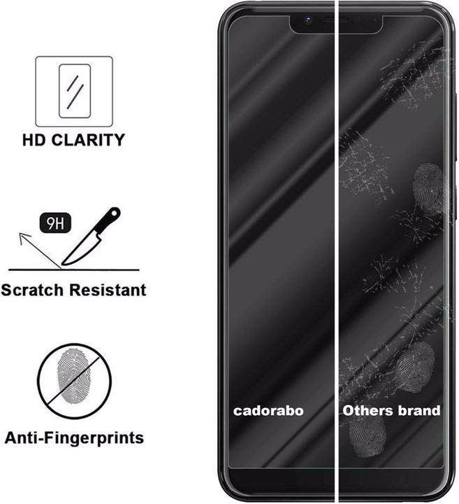 Produktbild Cadorabo Displayschutzglas (1 Stück, Wiko View 2 Plus)