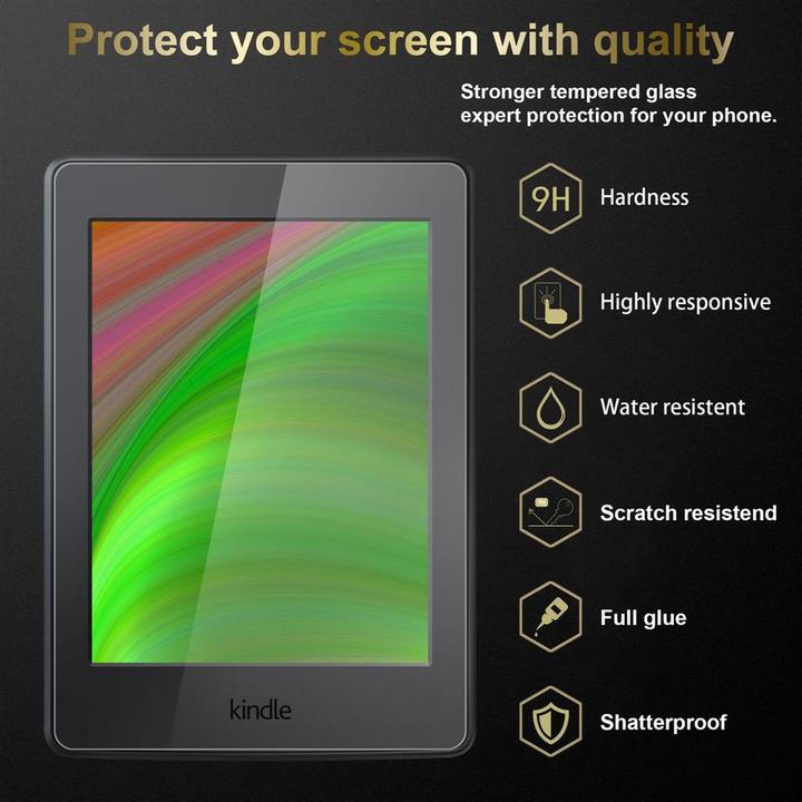 Immagine prodotto Cadorabo Vetro di protezione del display (1 Pezzo/i, Paperwhite 2015 (7° gen.))