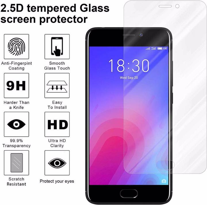 Image du produit Cadorabo Verre de protection d'écran (1 pièce(s), Meizu M6)