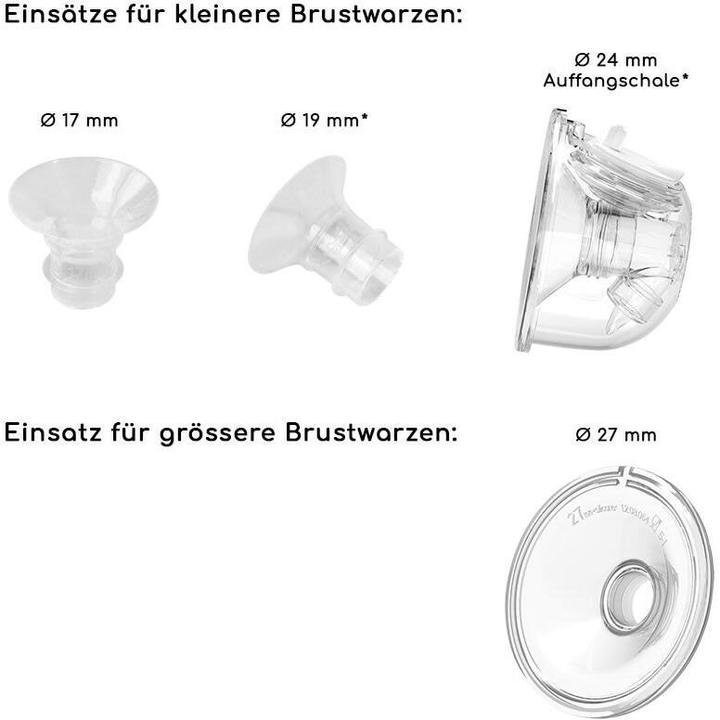 Image du produit Ardo Insert de cloche de poitrine en silicone 17 mm (Hands-Free, 2 pcs)