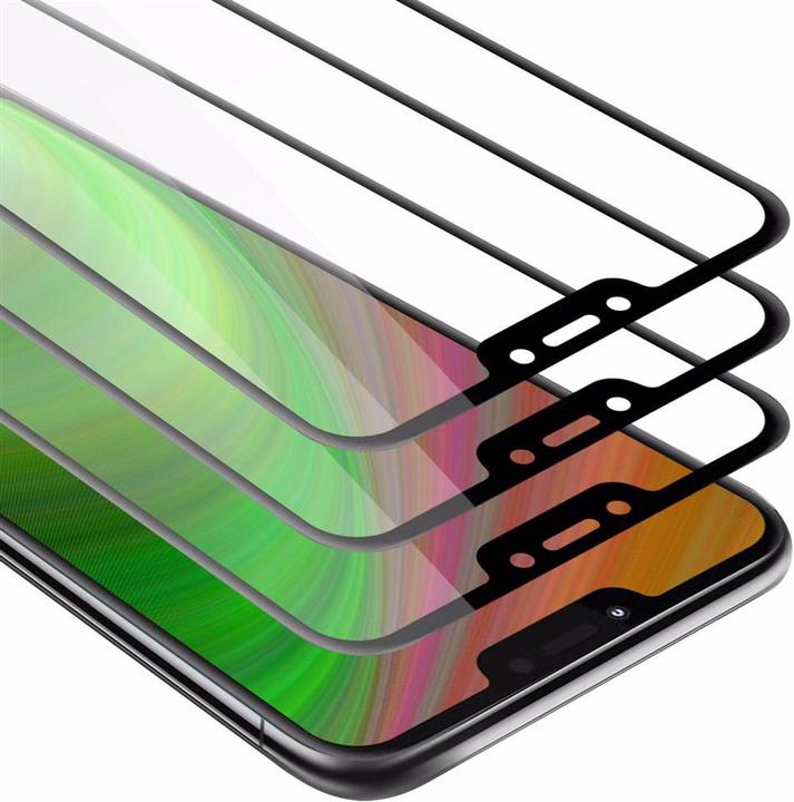 Produktbild Cadorabo Vollbild Displayschutzglas (3 Stück, Motorola Moto G7 Power)