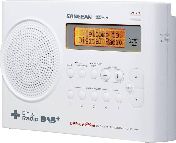 Productafbeelding Sangean Dpr-69+ (DAB+, FM)